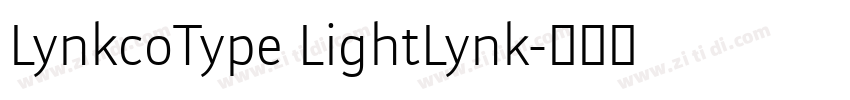 LynkcoType LightLynk字体转换